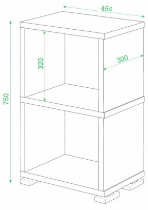 Стеллаж-колонка Домино СБ-15/2 в Озерске - ozersk.mebel24.online | фото 2