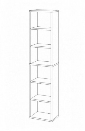 Стеллаж-колонка Домино СУ(ш1в2) в Озерске - ozersk.mebel24.online | фото 3