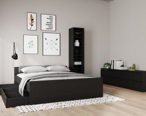 Стеллаж СИРИУС узкий, с пятью полками, цвет Дуб Венге в Озерске - ozersk.mebel24.online | фото 3