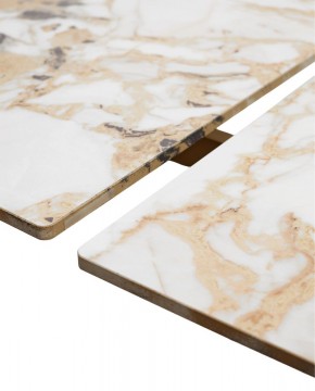 Стол ACERRA NEW 160 GLOSS GRAND JADE SOLID CERAMIC/ каркас цвета шампань, ®DISAUR в Озерске - ozersk.mebel24.online | фото 8
