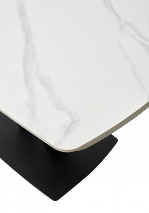 Стол ALATRI 120 MATT WHITE MARBLE SOLID CERAMIC / BLACK, ®DISAUR в Озерске - ozersk.mebel24.online | фото 11