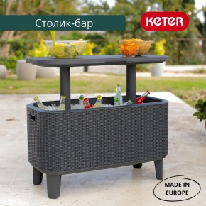 Стол Беви Бар (Bevy Bar Large Cool Bar), коричневый в Озерске - ozersk.mebel24.online | фото 1