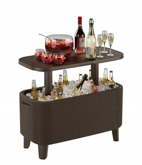 Стол Беви Бар (Bevy Bar Large Cool Bar), коричневый в Озерске - ozersk.mebel24.online | фото 3