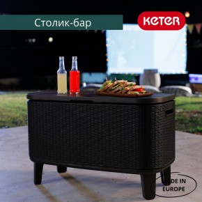 Стол Беви Бар (Bevy Bar Large Cool Bar), коричневый в Озерске - ozersk.mebel24.online | фото 4