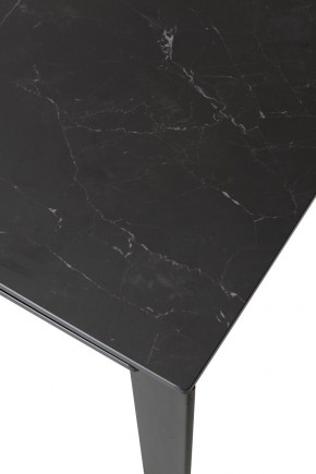 Стол CORNER 120 MATT BLACK MARBLE SOLID CERAMIC / BLACK, ®DISAUR в Озерске - ozersk.mebel24.online | фото 5