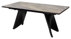 Стол IVAR 180 MARBLES KL-80 Серый мрамор, итальянская керамика, ®DISAUR в Озерске - ozersk.mebel24.online | фото 2