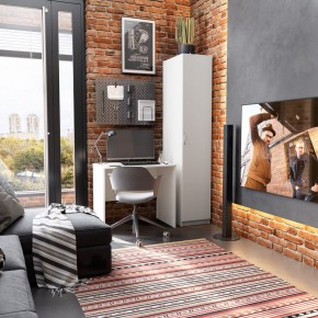 Стол КАСТОР письменный 80х50, цвет белый в Озерске - ozersk.mebel24.online | фото