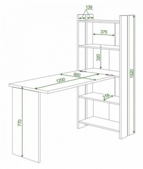 Стол компьютерный Домино Lite СТЛ-ОВ+С120Прям без тумбы в Озерске - ozersk.mebel24.online | фото 2