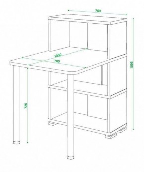 Стол компьютерный Домино СБ-10М3 в Озерске - ozersk.mebel24.online | фото 3