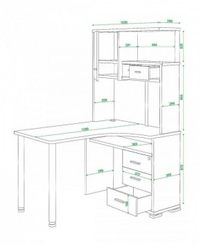 Стол компьютерный Домино СР-130 в Озерске - ozersk.mebel24.online | фото 5