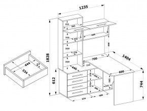 Стол компьютерный КСТ-14.1Л в Озерске - ozersk.mebel24.online | фото 4