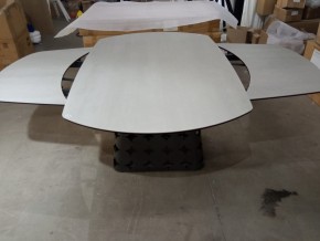 Стол LORENS 150 TL-58 поворотная система раскладки, испанская керамика / Темно-серый, ®DISAUR в Озерске - ozersk.mebel24.online | фото 2