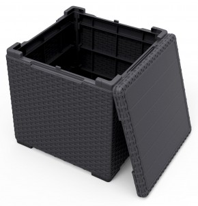 Стол с функцией хранения Виго (Vigo storage box) графит в Озерске - ozersk.mebel24.online | фото 3