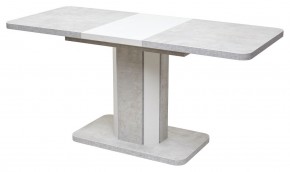 Стол STORK 120 Белый бетон/ Белый М-City в Озерске - ozersk.mebel24.online | фото 1