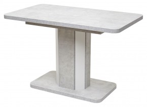 Стол STORK 120 Белый бетон/ Белый М-City в Озерске - ozersk.mebel24.online | фото 2