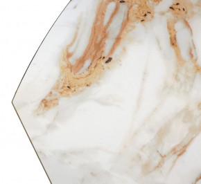 Стол TERAMO 135 GLOSS GRAND JADE SOLID CERAMIC, керамика, поворотн.механизм / Черный каркас, ®DISAUR в Озерске - ozersk.mebel24.online | фото 13