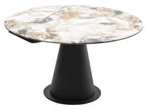 Стол TERAMO 135 GLOSS GRAND JADE SOLID CERAMIC, керамика, поворотн.механизм / Черный каркас, ®DISAUR в Озерске - ozersk.mebel24.online | фото 15