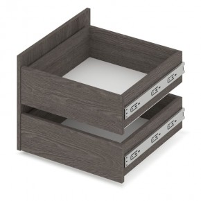 СТОУН С31 Шкаф 3-х створчатый с ящиками (анкор темный/анкор светлый) в Озерске - ozersk.mebel24.online | фото 5