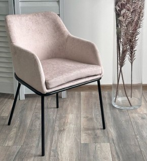 Стул АЛИСТЕР, цвет RAIN 2 какао велюр / черный каркас М-City в Озерске - ozersk.mebel24.online | фото 3