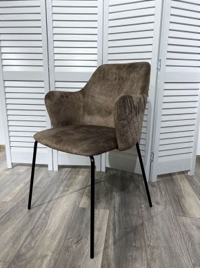 Стул AMARETTO VBP208 античный серо-бежевый/ черный каркас, М-City в Озерске - ozersk.mebel24.online | фото 1