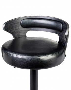 Стул барный DOBRIN FRED BLACK, чёрное дерево, чёрный в Озерске - ozersk.mebel24.online | фото 6