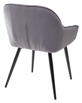 Стул BREEZE BLUVEL-14 GREY, велюр / черный каркас М-City в Озерске - ozersk.mebel24.online | фото 2