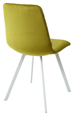 Стул DAIQUIRI BLUVEL-75 OLIVA / белый каркас, велюр М-City в Озерске - ozersk.mebel24.online | фото 2