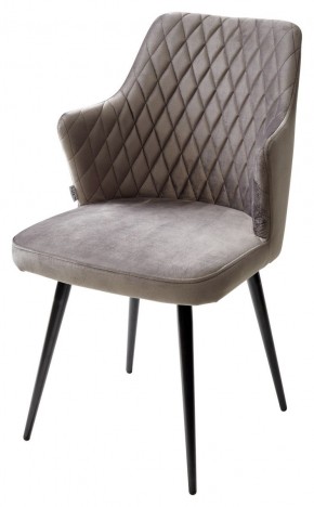 Стул HERMAN 360 град. ГРАФИТ #14, велюр / черный каркас М-City в Озерске - ozersk.mebel24.online | фото 1