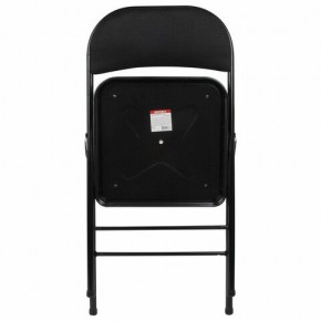 Стул складной BRABIX "Golf Plus CF-003 КОМФОРТ", чёрный каркас, чёрная ткань, 532889 в Озерске - ozersk.mebel24.online | фото 3