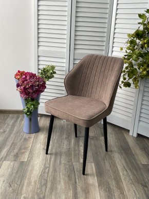 Стул VENA, цвет B5 Капучино, велюр / черный каркас М-City в Озерске - ozersk.mebel24.online | фото 2