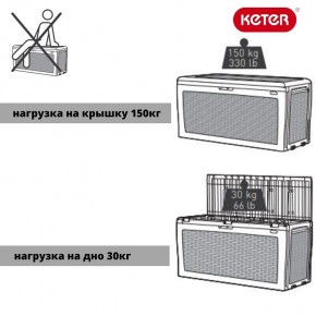 Сундук Samoa Rattan Box 270 L в Озерске - ozersk.mebel24.online | фото 5