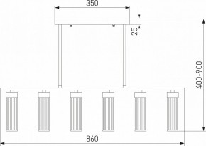 Светильник на штанге Eurosvet Oriens 60166 латунь в Озерске - ozersk.mebel24.online | фото 3