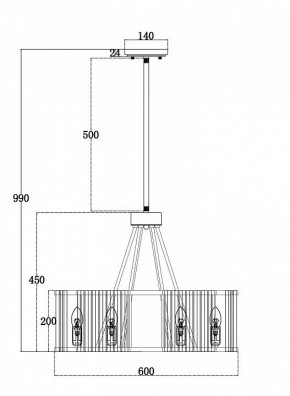 Светильник на штанге Maytoni Solar MOD087PL-06G в Озерске - ozersk.mebel24.online | фото 4