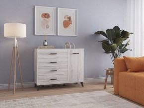 СВЕТЛАНА LOFT Комод-тумба (сосна белая loft) в Озерске - ozersk.mebel24.online | фото 3