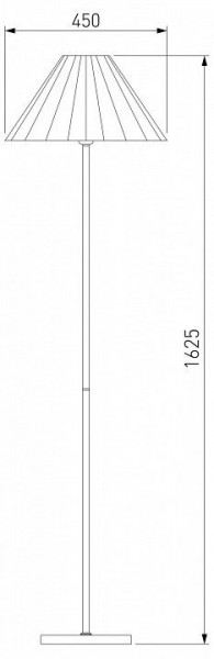 Торшер Eurosvet Peony 01133/1 хром/графит в Озерске - ozersk.mebel24.online | фото 3