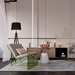 Торшер Maytoni Calvin Z177FL-01B в Озерске - ozersk.mebel24.online | фото 4