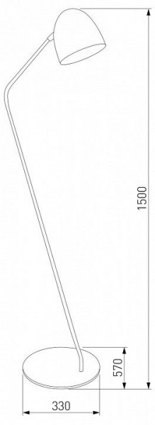 Торшер TK Lighting Soho 5037 Soho Black в Озерске - ozersk.mebel24.online | фото 2