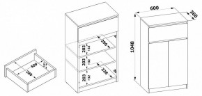 Тумба для обуви ТП-12 в Озерске - ozersk.mebel24.online | фото 4