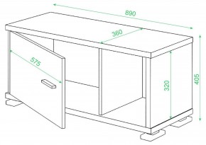 Тумба комбинированная Домино нельсон СБ-30/1 в Озерске - ozersk.mebel24.online | фото 2