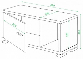 Тумба комбинированная Домино СБ-30/1 в Озерске - ozersk.mebel24.online | фото 3