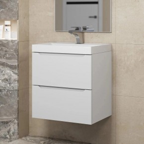 Тумба под раковину Uperwood Tanos 50 см, подвесная, белая матовая в Озерске - ozersk.mebel24.online | фото