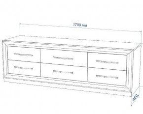 Тумба под ТВ Нобиле КАЯ170 в Озерске - ozersk.mebel24.online | фото 2