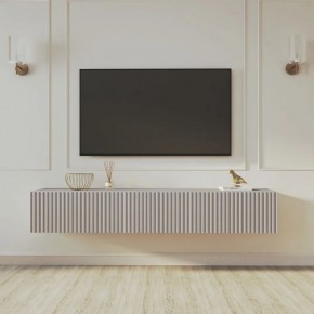 Тумба подвесная под ТВ LINES MTV3-MA 900 Бежевый (Леда-М 10.1.5) в Озерске - ozersk.mebel24.online | фото 12