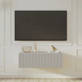 Тумба подвесная под ТВ LINES MTV3-MA 900 Бежевый (Леда-М 10.1.5) в Озерске - ozersk.mebel24.online | фото 9