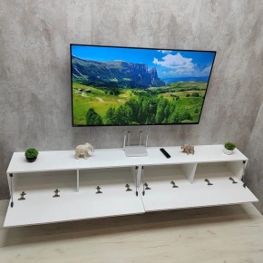 Тумба подвесная под ТВ LINES MTV4-MA 1150 Белый глянец (Белый-M 10.1.1) в Озерске - ozersk.mebel24.online | фото 12