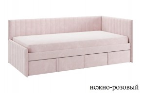 ТВИКС Кровать (тахта) с ящиками 900 (нежно-розовый) в Озерске - ozersk.mebel24.online | фото