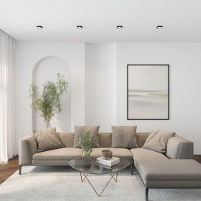 Встраиваемый светильник Denkirs FLAT DK2091-BK в Озерске - ozersk.mebel24.online | фото 5