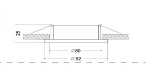 Встраиваемый светильник Maytoni Atom DL023-2-01W в Озерске - ozersk.mebel24.online | фото 6